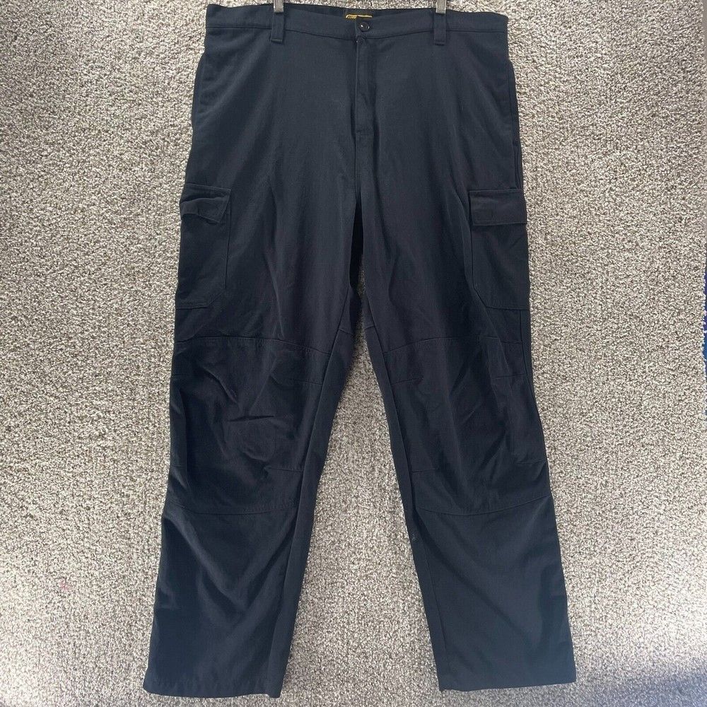 Ironclad‎ Pants Mens 42x34 Black Cargo Performance Workwear Nylon Pockets Logo
